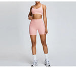 Solid Color Cross Back Women Fitness Underwear Sports Bra Running Top Gym Yoga Athletic Tight Workout Jog Soft With Backless Bra