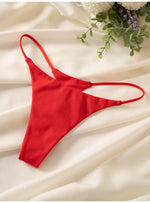 Low Waist Cotton Thong Women Panties Sexy Briefs T-back Bikini Underwear Seamless G String Sports Female Lingerie Size S-XXL