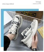 Sneakers Women TrendsPlatform Shoes Lightweight Outdoor Sports Shoes Breathable Running Shoes Lace Up Casual