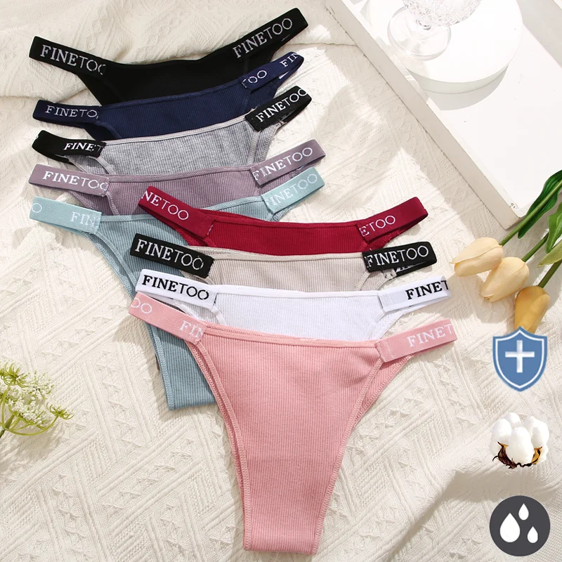 Sexy Women Cotton Brazilian panties Breathable Low Waist Female Underwear Soft Solid Color Intimates High Elastic Lingerie