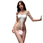 Women's Sexy Lace Teddy Lingerie Strappy Backless Bodysuit Role Play Costume Nightwear Gift