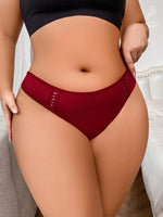 1 Pcs Large Size Tie Bow Sexy Women G-string Low Rise Sexy Thongs Comfortable Breathable Ribbed Ladies Thongs Intimate Lingerie