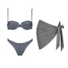 3Pcs Micro Bikinis 2026 Swimwear Women Swimsuit Sexy Brazilian Bikini Set Printed Beachwear Push Up Bathing Suit biquini Female