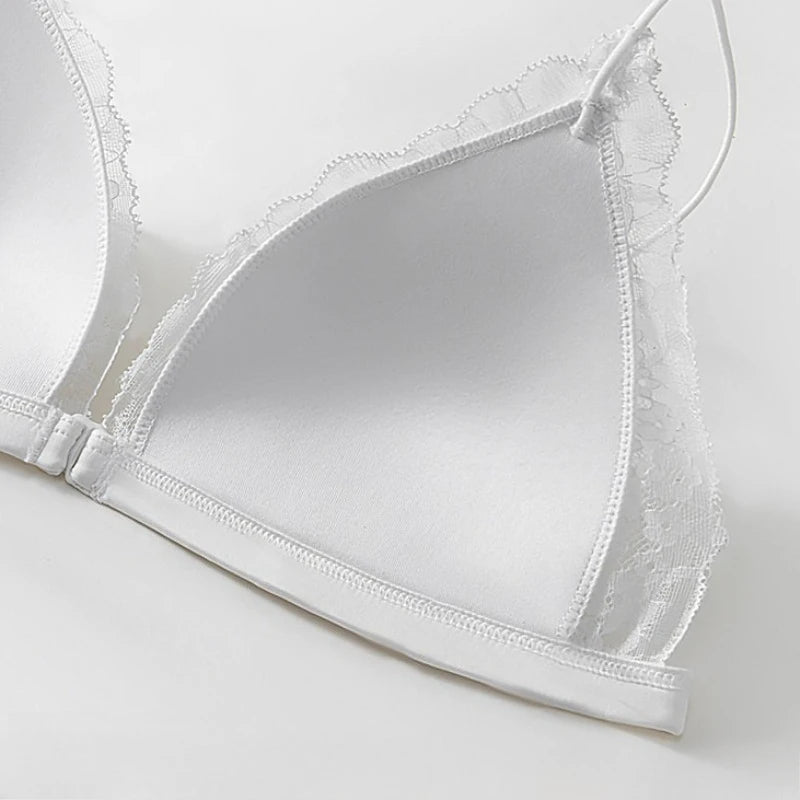 Ultra-thin Plus Size Bra for Women Breathable Mesh Soft Steel Ring Minimize Unlined Push Up Lift Underarm Bulge Full-Bust Bras