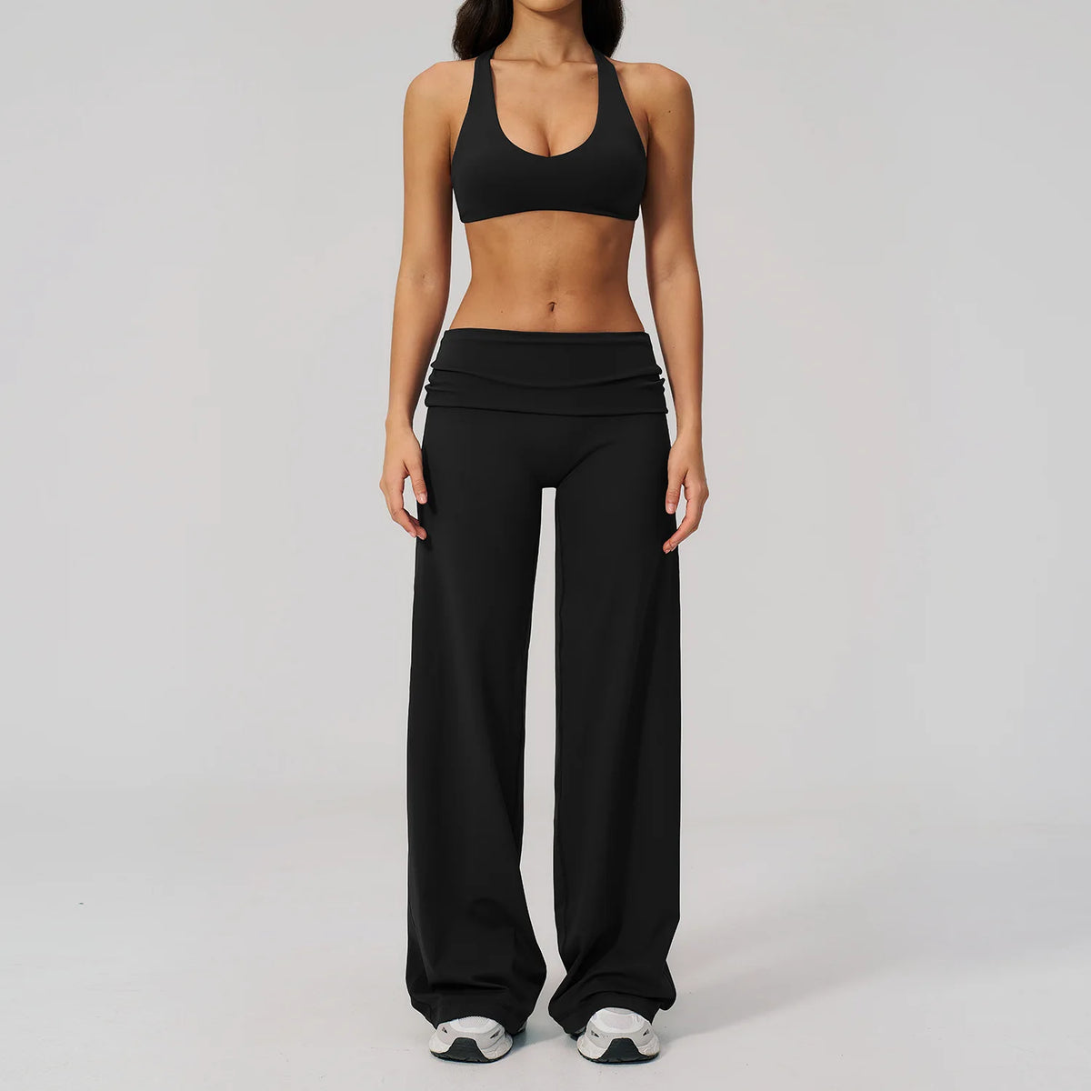 2PCS Yoga Suit Women Tracksuit Sports Set Gym Set Running Workout Clothes Short Sleeves Sports Bra Athletic Wear Yoga Clothing