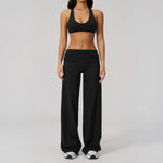 2PCS Yoga Suit Women Tracksuit Sports Set Gym Set Running Workout Clothes Short Sleeves Sports Bra Athletic Wear Yoga Clothing