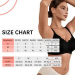 Women's Push-Up Seamless Wireless Bralette - Sexy Everyday Comfort Lingerie, Seamless U-Back Desig Yoga Fitness Dance Bra