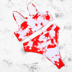 ZTVitality Sexy Bikinis Solid Push Up Bikini 2021 Hot Sale Padded Bra Straps High Waist Swimsuit Female Swimwear Women Biquini