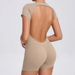 Sporty Jumpsuit Sport Outfit for Woman Sportswear Padding Sports Overalls 2025 Gym Set Women Suit for Fitness Yoga Clothes