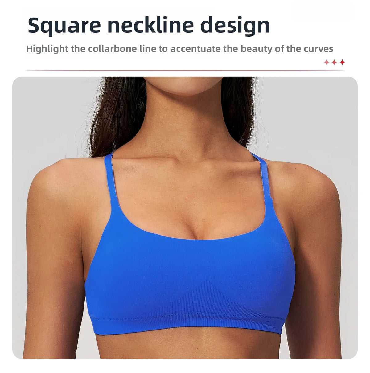 Backless Yoga Bra Woman Gym Tops Sports Bra Strap Cross Back Womens Underwear Adjustable Shoulder Strap Inner Padded Yoga Vest