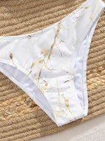 Seashell Bandeau Bikini 2025 Sexy Women Swimsuits Female Swimwear Thong Bikini Set Brazilian Biquini Swimming Suit Beachwear