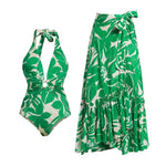 2026 New Arrival Push Up Women Bikini Set Floral Printed Ruffle Bikinis Strappy Bandage Swimwear Brazilian Biquini Bathing Suit