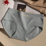 1-Pack Women Cotton Panties Mid Waist Briefs in Warm Tan Minimalist Breathable Intimates Ladies Underwear Size M-2XL