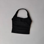 Neck Halter Yoga Vest Shockproof Running Sports High-strength Sports Underwear Fitness Pilates Suspender Beautiful Back Summer