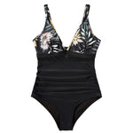 2024 Sexy One Piece Swimsuit Women Mesh Strappy Plunge Swimwear Tummy Control Bathing Suits Beach Wear Monokini Swimming Suit