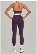 Women's Seamless Yoga Sets Sports Fitness Sleeveless Vest Hip-lifting Slim Fit Pants Suits Workout Gym Training Running Sets