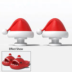 1Pair DIY Shark Slippers Charms Night Glowing Lantern Unicorn Cute Strawberry Panda Ice Cream Fins Shoes Accessories