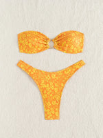 ZTVitality New Sexy Push Up Low Waist Bikini Set Swimsuit Female Swimwear Women Print Beachwear Summer Bathing Suits Biquini