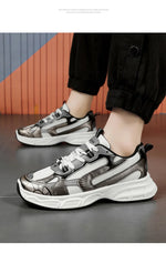 Sneakers Women TrendsPlatform Shoes Lightweight Outdoor Sports Shoes Breathable Running Shoes Lace Up Casual
