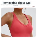 High-intensity Gym Top Women Sports Bra Running Back Cross Yoga Bra Breathable Sports Underwear Women Fitness Workout Top Women