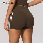 High Waist Yoga Shorts Women Summer Slim Fit Butt Lift Sports Shorts Gym Fitness Short Tights Female High Elastic Cycling Shorts