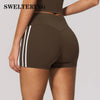 High Waist Yoga Shorts Women Summer Slim Fit Butt Lift Sports Shorts Gym Fitness Short Tights Female High Elastic Cycling Shorts