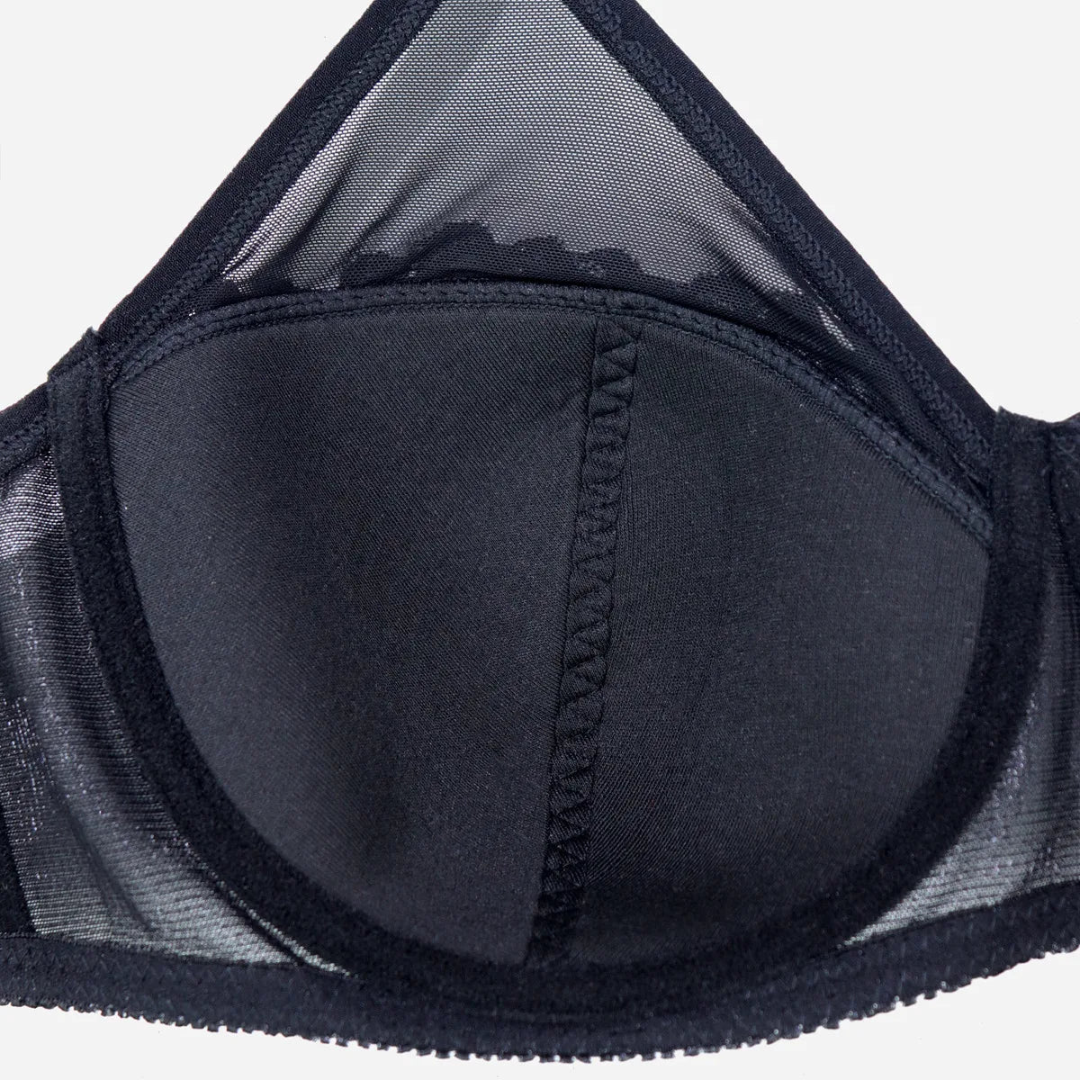 BEAUWEAR Women Plus Size Lace Full Cup Thin Molded Cup Bra With Wire Elegant Lingerie 38C 38D 40C 40D 42C 42D 44C 44D-R209