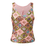Summer Women Sequin Tank Tops Sparkly Graphic V Neck Vest Fashion Stylish Sleeveless Shirts Casual Office Daily Streetwear