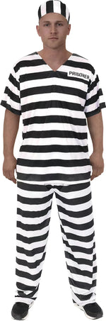 Halloween prison uniforms, prisoner costumes, children's orange prison uniforms for masquerades, black and white striped prisone
