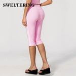 Women's High-Waisted Sports Shorts For Cycling Jogging Fitness And Yoga Gym Shorts Female Breathable Workout Yoga Short Tights