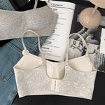 Comfortable Seamless Bras Soft Support Push-Up Bra for Women Small Bust Anti-Sag Underwire Women's Intimates