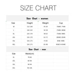 Print High Waist High Neck Swimsuit 3 Pcs Bikini Set Women Men's Swim Shorts Summer Surfing Suit Couples Bathing Suit Holiday
