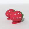 1Pair DIY Shark Slippers Charms Night Glowing Lantern Unicorn Cute Strawberry Panda Ice Cream Fins Shoes Accessories
