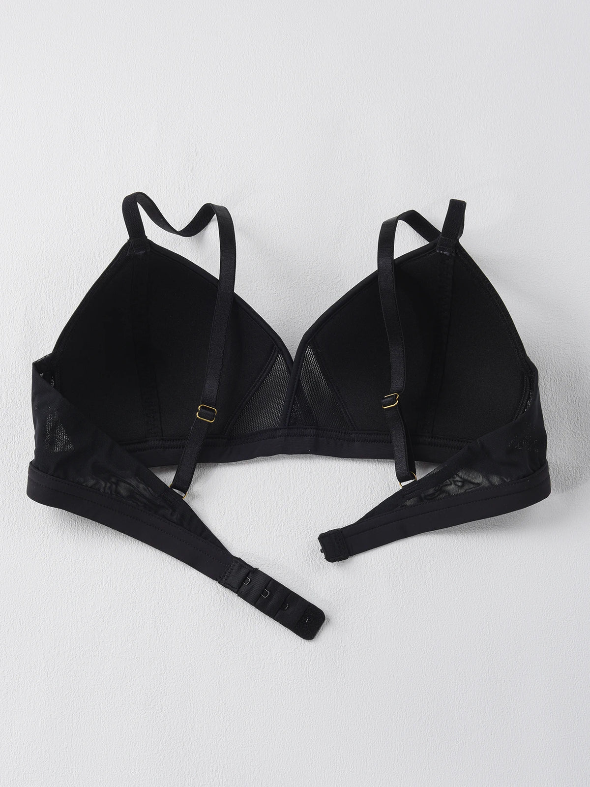 Leisure Triangle Cup Underwear Sexy and Comfortable Bra French wireless bralette breathable stylish bra