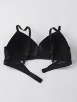 Leisure Triangle Cup Underwear Sexy and Comfortable Bra French wireless bralette breathable stylish bra