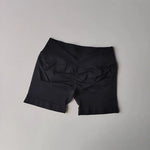 High Waisted Seamless Shorts Gym Shorts Women Fitness Sports Low Ribbed Band Workout Scrunch Butt Yoga Booty Running Short Pants