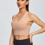 Gym Push Up Bra Women Sports Bra Back Closure High Impact Workout Sport Top Crop Fitness Wear For Yoga Gym Brassiere Sportswear