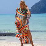 Bikinis Cover-ups Beach Outfits Dresses for Women 2022 Bathing Suit Clothing Vestidos Playeros Verano Mujer