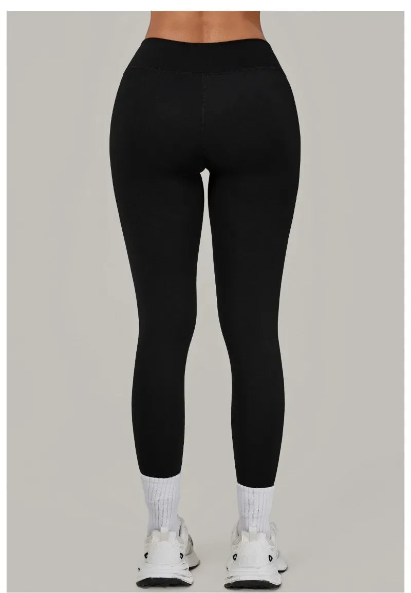 Women High Waist Yoga Pants Leggings - Seamless Color Block Fast-Dry Breathable Gym Running Fitness Tights Butt Lifting Effect