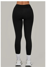 Women High Waist Yoga Pants Leggings - Seamless Color Block Fast-Dry Breathable Gym Running Fitness Tights Butt Lifting Effect