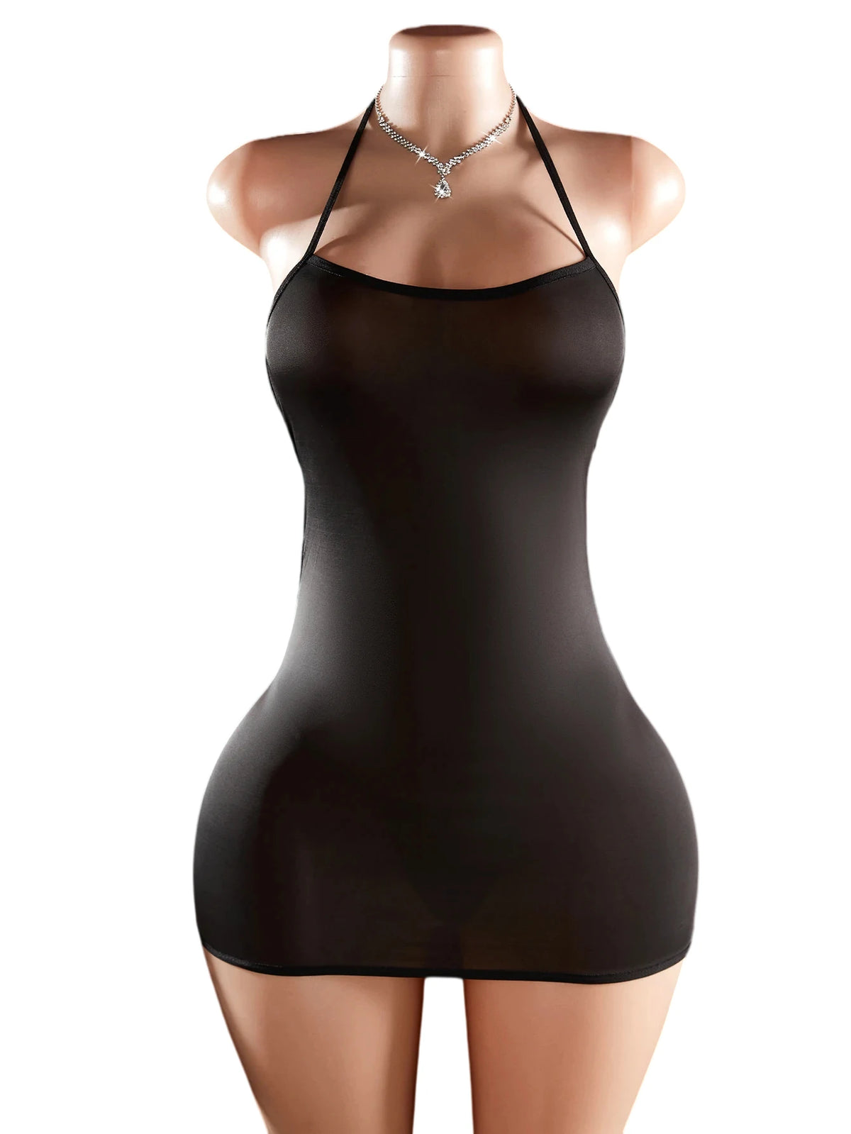 Transparent Lace Lingerie Temptation With Open Crotch Women Underwear Dress Sexy Sleepwear Erotic Babydoll Sex Backless Bodysuit