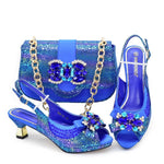 Doershow Lastest Italian Design Fashion Style Ladies Shoes with Matching Bag Set 2026 Nigerian Shoes and Bag Set! HX1-1
