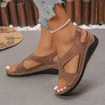 Fashion Designer Women's Wedges Sandals New Woman Breathable Sandals Fashion Comfort Handiness Summer Casual Female Sandals