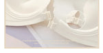 Front Button Underwear Women's Small Chest Pull Up To Show Large Summer Thin Collection Breast Anti-sag White Thin Strap Bra