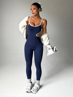 Trendy Bodysuit Sportswear Woman Gym Jumpsuits Sport Pants Seamless Woman Clothing Yoga Clothes Female Fitness Overalls Leggings