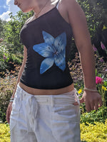 Summer Women Floral Print Camisole Casual Spaghetti Straps Tank Tops Sleeveless Crop Tops for Club Streetwear