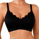 Women's Push-Up Seamless Wireless Bralette - Sexy Everyday Comfort Lingerie, Seamless U-Back Desig Yoga Fitness Dance Bra