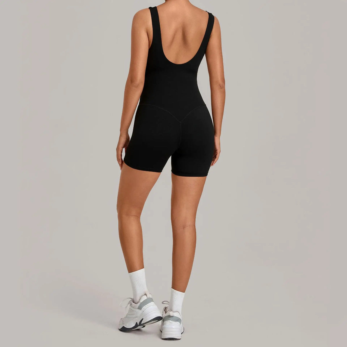 Women's Seamless Yoga Jumpsuits Fitness Sports Gym Beauty Backless Slim Fit Sling One-piece Running Workout Training Bodysuits