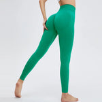 High Waisted Butt Lift High Elastic Yoga Workout Leggings for Women - Four-Way Stretch Breathable Quick Dry Gym Sports Pants