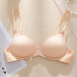 Women Wireless Fixed Mold Cup Smooth Bra Adjustable Strap Integrated Fixed Cup Lingerie Skin-Friendly Underwear S-XL Intimates